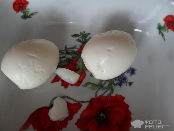 Рецепт: Салат из огурца с яйцом и кукурузой - заправленный майонезом Рецепт: Салат из огурца с яйцом и кукурузой - заправленный майонезом