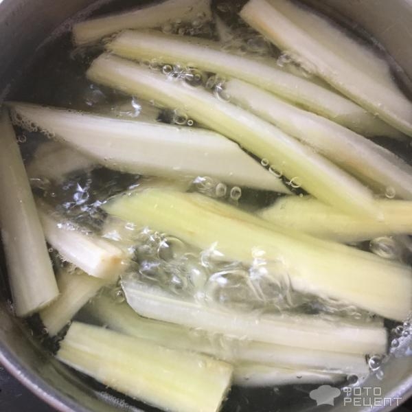 Рецепт: Стебель сельдерея - как заморозить сельдерей?