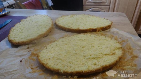 Рецепт: Торт с клубнично -банановым творожным кремом - Не трудоёмкий ,вкусный торт. Рецепт: Торт с клубнично -банановым творожным кремом - Не трудоёмкий ,вкусный торт.
