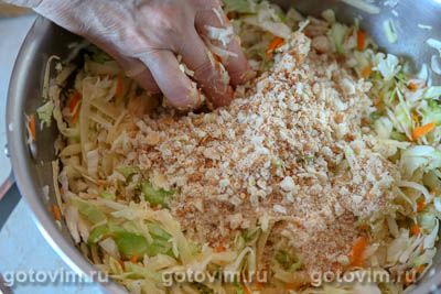 Запеканка из капусты с картофелем и морковью