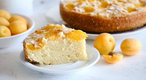 Заливной пирог с абрикосами, пошаговый рецепт с фото post thumbnail image