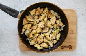Грибные баклажаны Грибные баклажаны