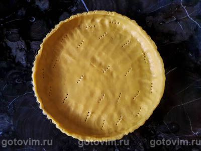 Французский песочный пирог с заварным лимонным кремом (tarte au citron) Французский песочный пирог с заварным лимонным кремом (tarte au citron)