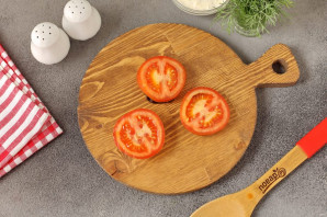 Пирамидки из баклажанов