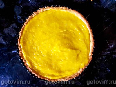 Французский песочный пирог с заварным лимонным кремом (tarte au citron) Французский песочный пирог с заварным лимонным кремом (tarte au citron)