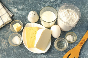 Имеретинские хачапури на кефире Имеретинские хачапури на кефире