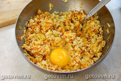 Рисовые котлеты с кукурузой Рисовые котлеты с кукурузой