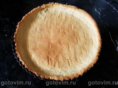 Французский песочный пирог с заварным лимонным кремом (tarte au citron) Французский песочный пирог с заварным лимонным кремом (tarte au citron)