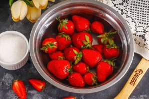 Джем из клубники без желатина Джем из клубники без желатина