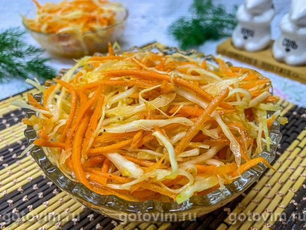 Салат из капусты и моркови по-корейски post thumbnail image