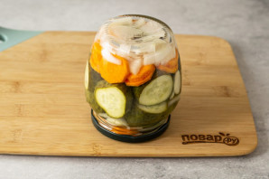 Огурцы по-чешски на зиму