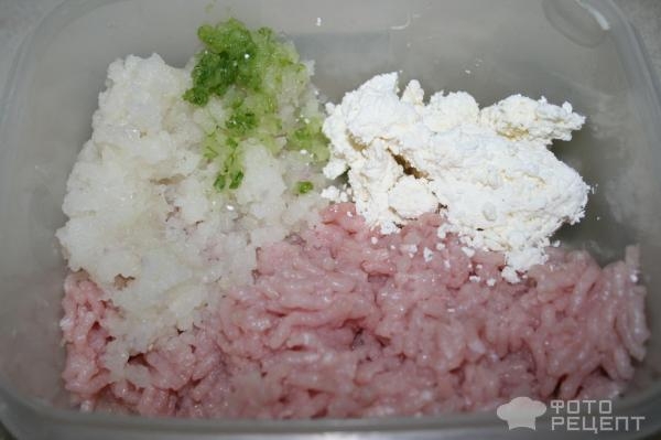 Рецепт: Котлеты из кабачков - с курицей, овощами и творогом Рецепт: Котлеты из кабачков - с курицей, овощами и творогом