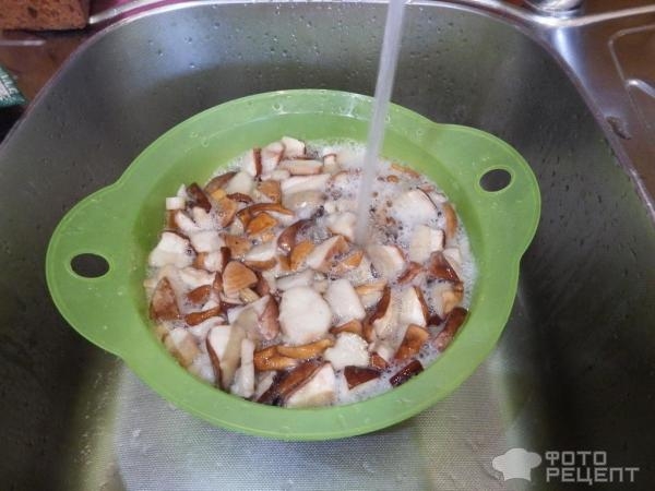 Рецепт: Лесные грибы отварные в заморозку - на все случаи жизни Рецепт: Лесные грибы отварные в заморозку - на все случаи жизни