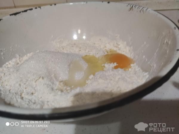 Рецепт: Песочное печенье "Нежность" - С варёным сгущеным молоком.