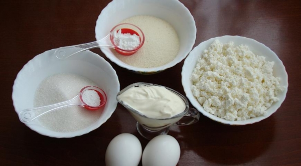 Творожные кексы с манкой, пошаговый рецепт с фото Творожные кексы с манкой, пошаговый рецепт с фото