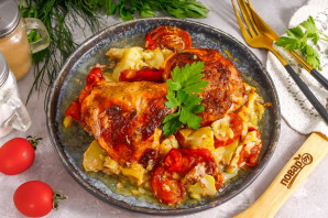 Куриные бедрышки в духовке ПП Куриные бедрышки в духовке ПП