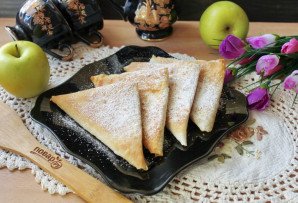 Ленивые пирожки с яблоками Ленивые пирожки с яблоками
