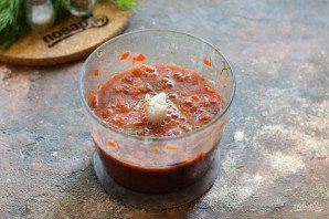 Грузинский томатный соус на зиму