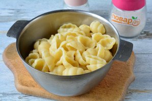 Пудинг из макарон