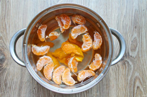 Компот из апельсинов и мандаринов Компот из апельсинов и мандаринов
