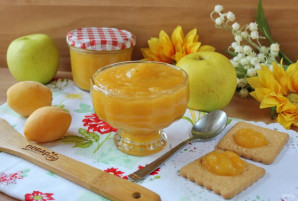 Яблочно-абрикосовый джем
