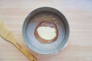 Пирог "Зебра" с вишней