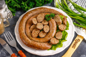 Колбаса из субпродуктов в домашних условиях