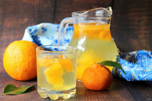 Компот из апельсинов и мандаринов Компот из апельсинов и мандаринов
