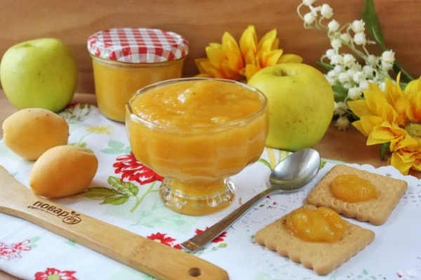 Яблочно-абрикосовый джем post thumbnail image