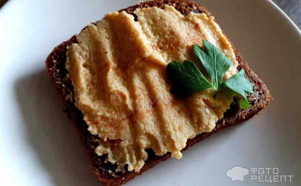 Рецепт: Хумус - с кунжутом - полезно и сытно Рецепт: Хумус - с кунжутом - полезно и сытно