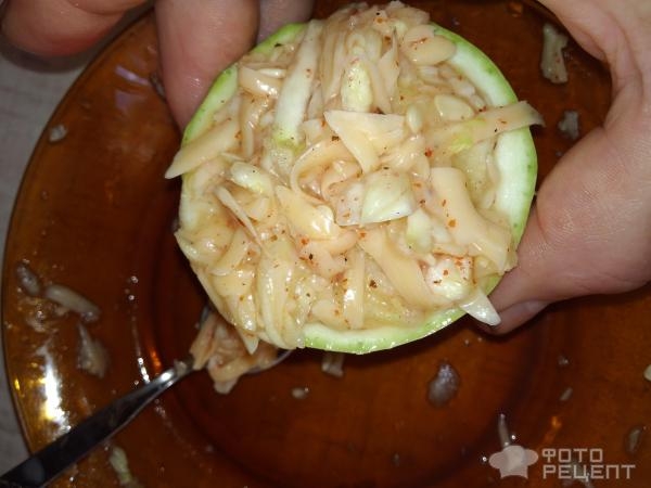 Рецепт: Кабачки "Пенечки" - С сырно-яичной начинкой: быстро и вкусно Рецепт: Кабачки "Пенечки" - С сырно-яичной начинкой: быстро и вкусно