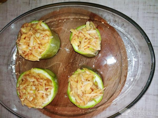 Рецепт: Кабачки "Пенечки" - С сырно-яичной начинкой: быстро и вкусно Рецепт: Кабачки "Пенечки" - С сырно-яичной начинкой: быстро и вкусно