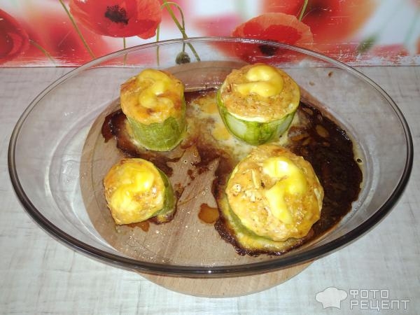 Рецепт: Кабачки "Пенечки" - С сырно-яичной начинкой: быстро и вкусно Рецепт: Кабачки "Пенечки" - С сырно-яичной начинкой: быстро и вкусно