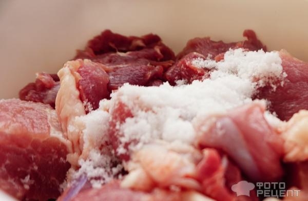 Рецепт: Засолка мяса для колбас - подробности заготовки мяса для колбасных изделий Рецепт: Засолка мяса для колбас - подробности заготовки мяса для колбасных изделий