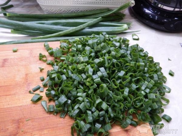 Рецепт: Зеленый лук в заморозку - Зимой как найдете