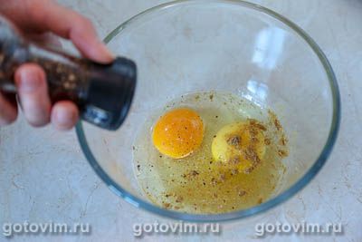 Жареные баклажаны с яйцом и мукой Жареные баклажаны с яйцом и мукой