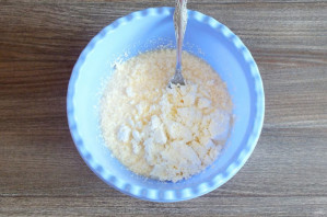 Творожный кекс с малиной Творожный кекс с малиной