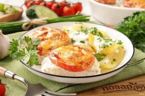 Филе рыбы в духовке