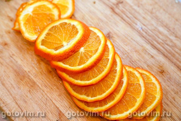 Компот из зеленых яблок с апельсином Компот из зеленых яблок с апельсином