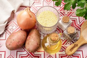 Пшённая каша с картофелем Пшённая каша с картофелем