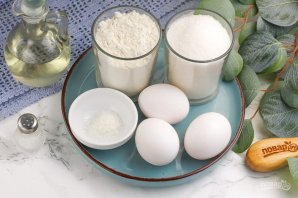 Бисквит на скорую руку Бисквит на скорую руку