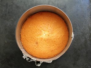 Торт с маскарпоне и малиной Торт с маскарпоне и малиной