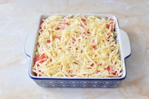 Мясо с грибами и помидорами Мясо с грибами и помидорами