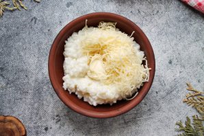 Рисовая каша с сыром Рисовая каша с сыром