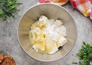 Торт с маскарпоне и малиной Торт с маскарпоне и малиной