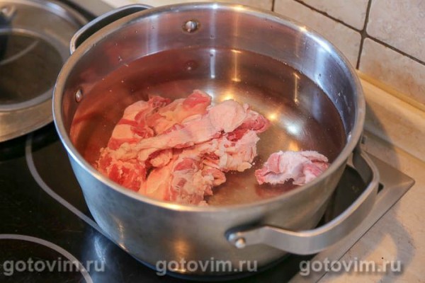 Ботвинник с мясом (суп с говядиной и свекольной ботвой) Ботвинник с мясом (суп с говядиной и свекольной ботвой)
