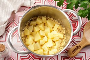 Пшённая каша с картофелем Пшённая каша с картофелем