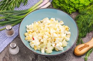 Окрошка с квасом