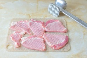 Мясо с грибами и помидорами Мясо с грибами и помидорами