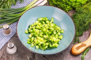 Окрошка с квасом